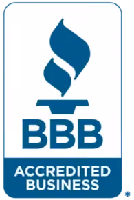 Better Business Bureau Accredited Business, A plus rating